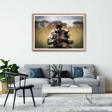 Load image into Gallery viewer, Unbreakable Bond - Anti-Poaching Unit - Fine Art Wildlife Photography Print
